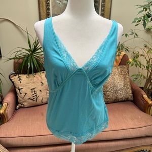 Liz Claiborne Extra Large Turquoise Cami